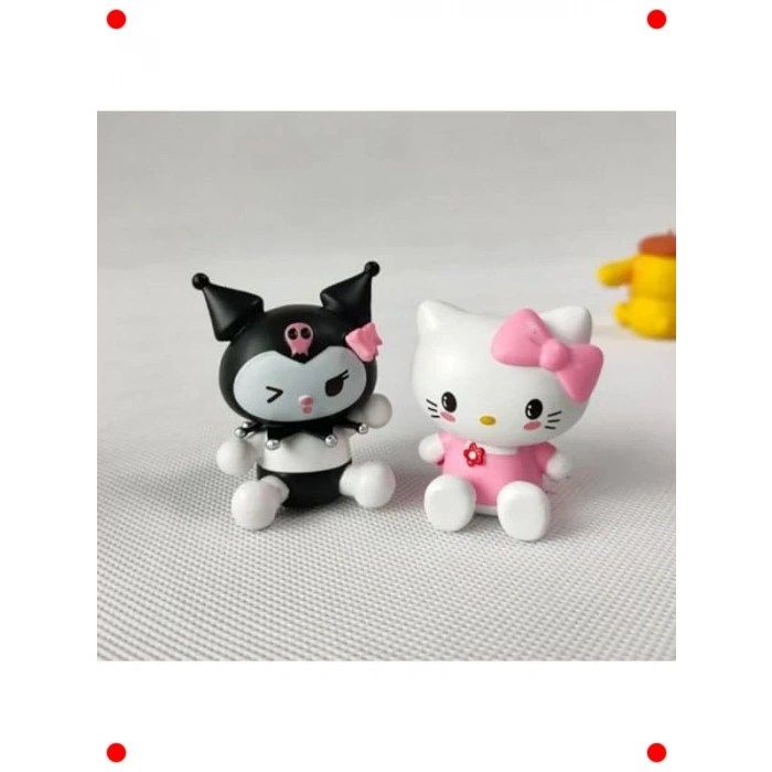 Popüler Karakter Figür Seti, 6 Parça