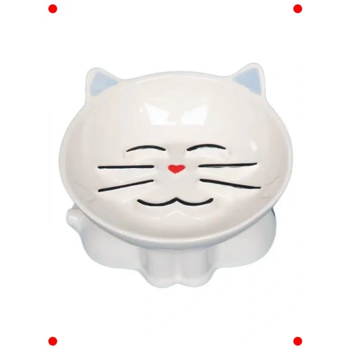 Porselen Yavaş Yeme Mama Kabı