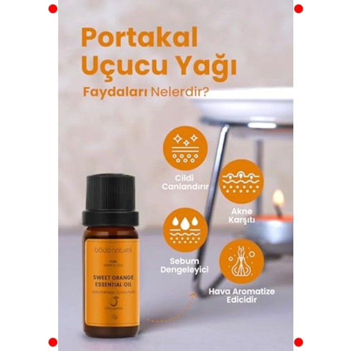 Portakal Uçucu Yağı - 10 ml