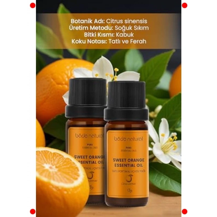 Portakal Uçucu Yağı - 10 ml