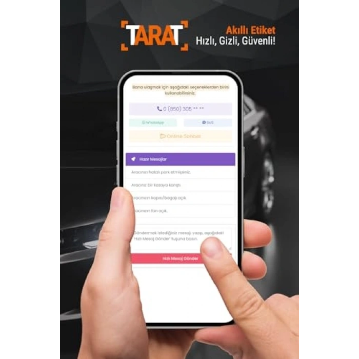 Pratik Araç Numaratörü - Yeni Nesil Tasarım