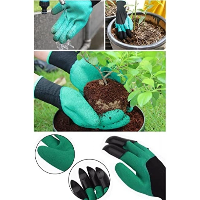 Pratik Koruyuculu Toprak Kazma Eldiveni