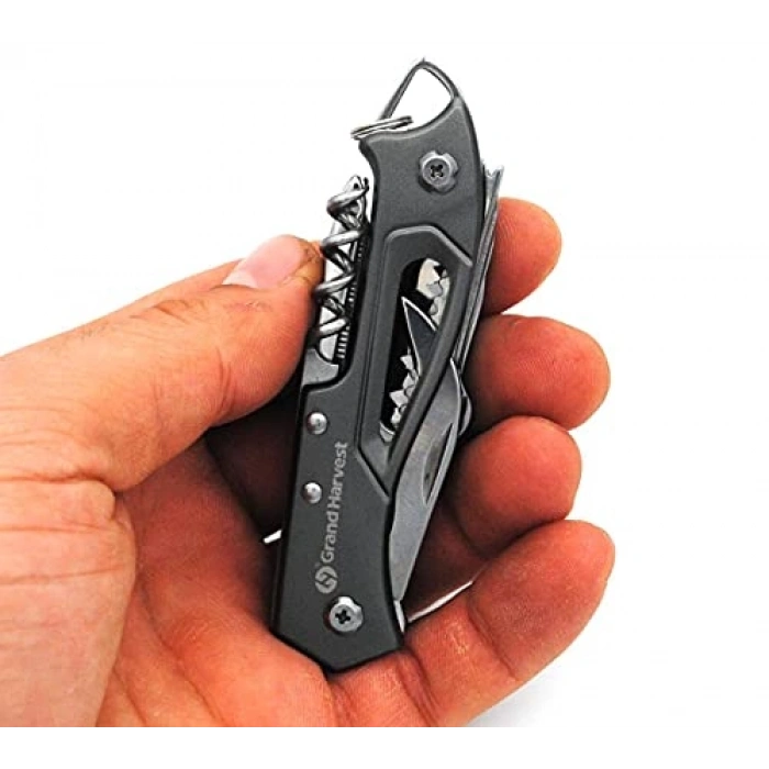 Pratik Kullanım İçin Çok Fonksiyonlu Kamp Çakısı