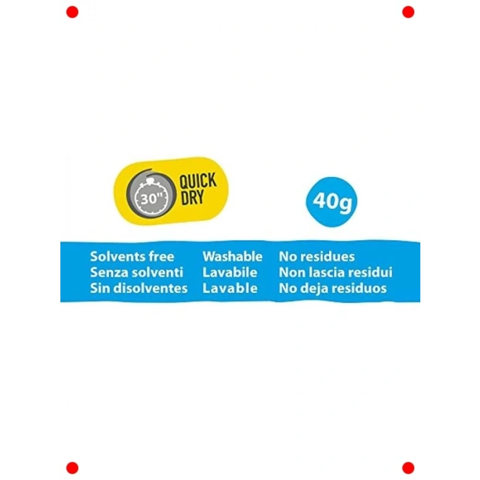 Pratik Şeffaf Yapıştırıcı Çubuklar 40g (6 Adet)