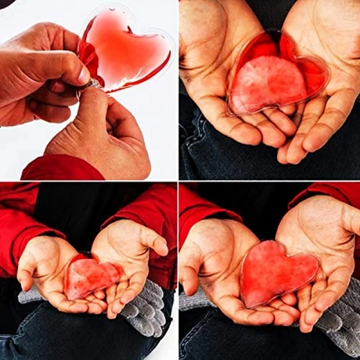 Pratik ve Kullanışlı 2 Adet Kalp Şeklinde El Isıtıcı