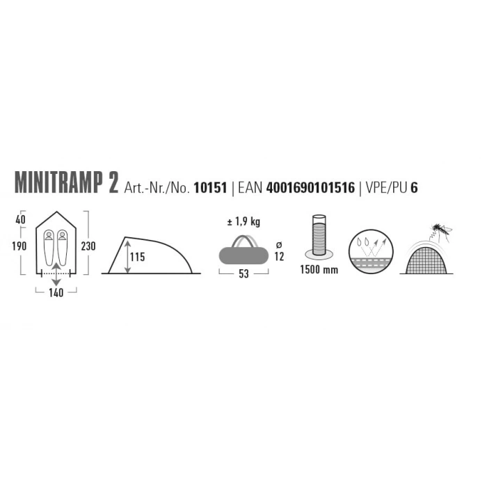 Pratik ve Kullanışlı İki Kişilik Çadır Tasarımı