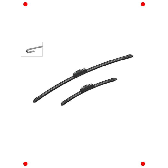 Premium Aerodinamik Silecek Seti (600/340 mm)