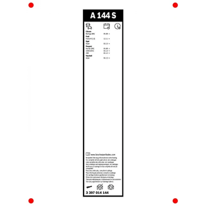 Premium Araç Silecek Seti (650/400 mm) – Çoklu Model Uyumlu
