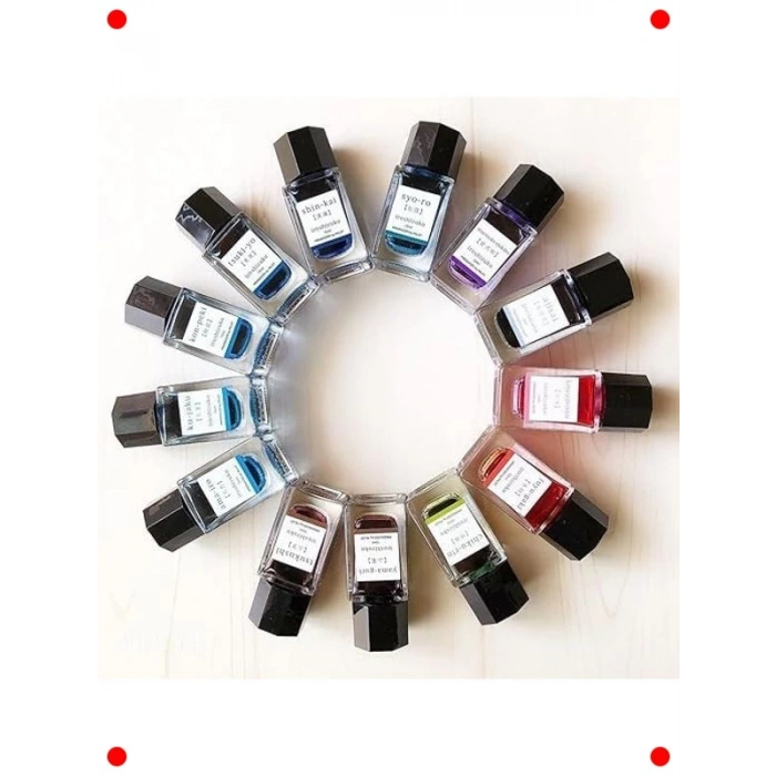 Premium Dolma Kalem Mürekkebi Seti, Mor, 3x15ml