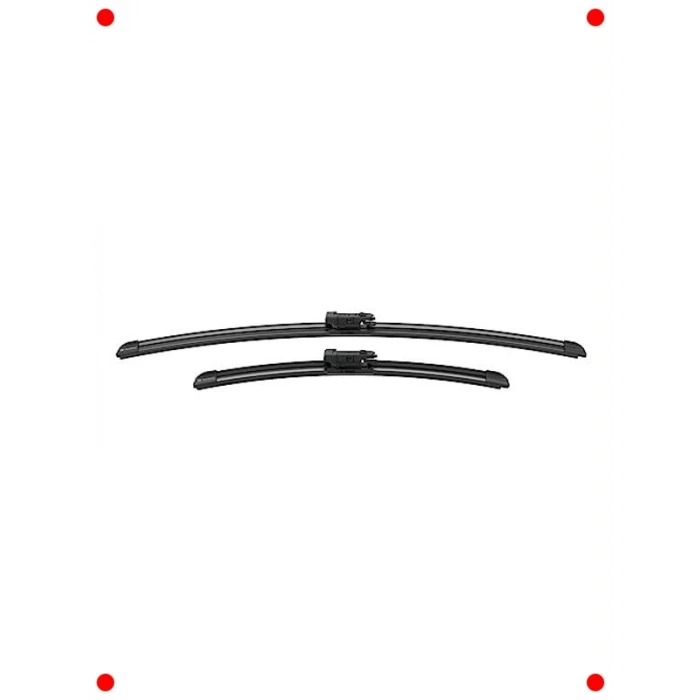 Premium Düz Tip Silecek Takımı (600/380 mm)