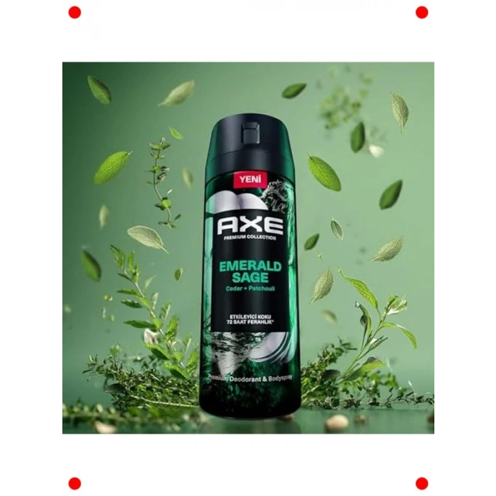 Premium Erkek Sprey Deodorant - Ferahlatıcı Koku