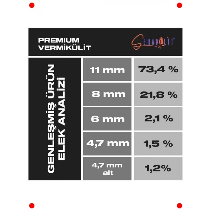 Premium Kalite Bitki Vermiküliti 10 L
