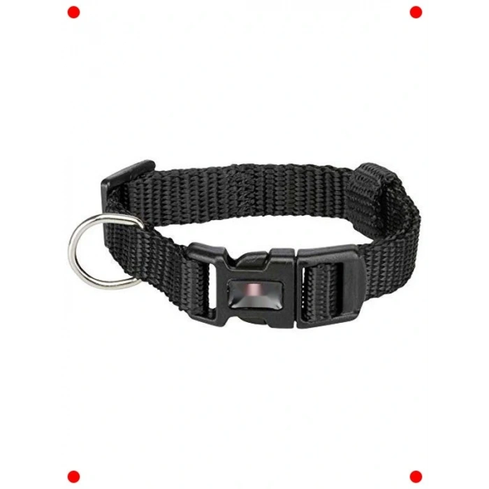 Premium Köpek Boyun Tasması - Siyah (Small)