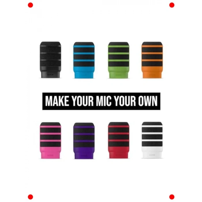 Premium Mikrofon Pop Filtresi (Pembe)