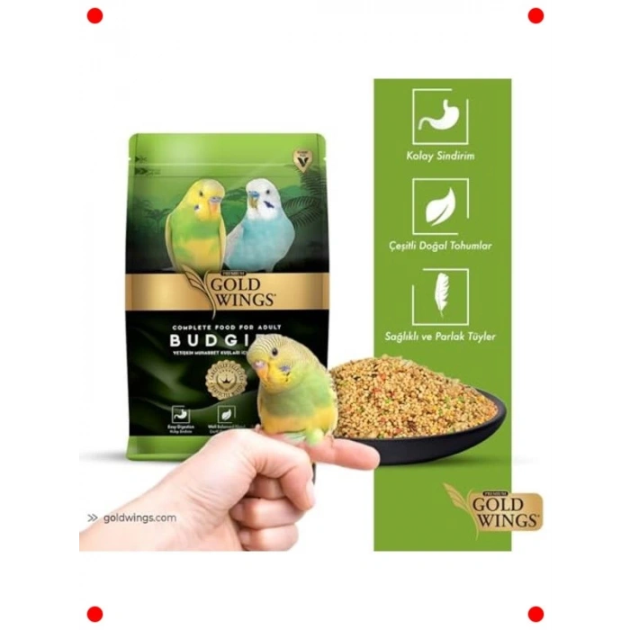 Premium Muhabbet Kuşu Yemi, 1 Kg