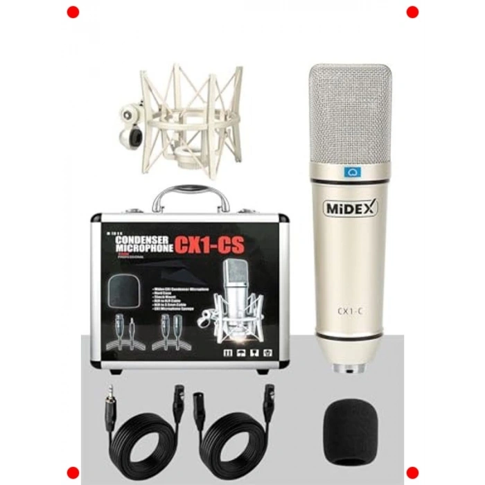 Premium Stüdyo Seti: Mikrofon, Ses Kartı, Kulaklık