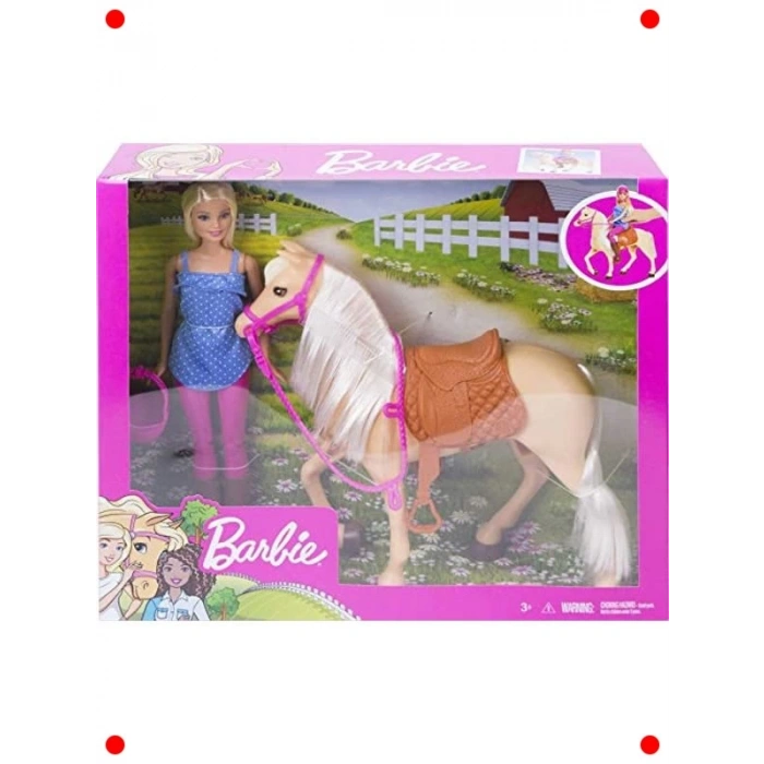 Prenses Figürlü ve Atlı Oyun Seti, 3+ Yaş