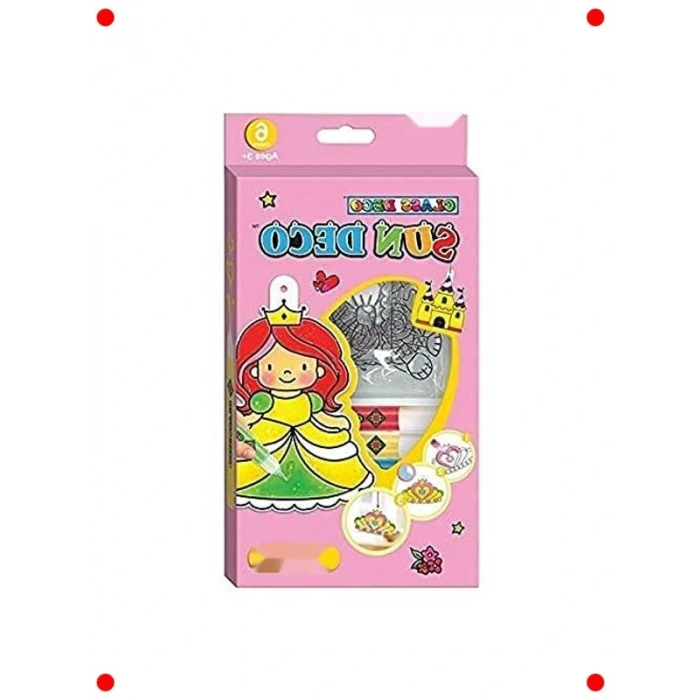 Prenses Temalı Cam ma Seti - 6 Renk