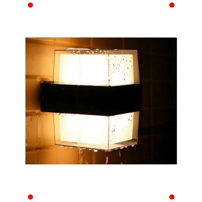 Prizma LED Aplik 12W Gün Işığı IP54 İç/Dış Mekan