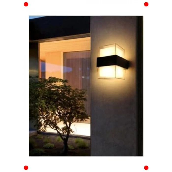 Prizma LED Aplik 12W Gün Işığı IP54 İç/Dış Mekan