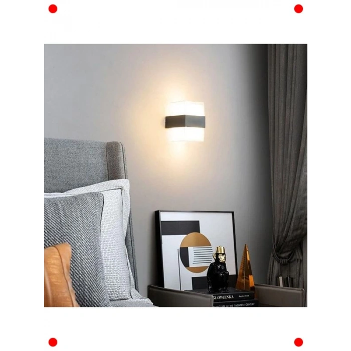 Prizma LED Aplik 12W Gün Işığı IP54 İç/Dış Mekan