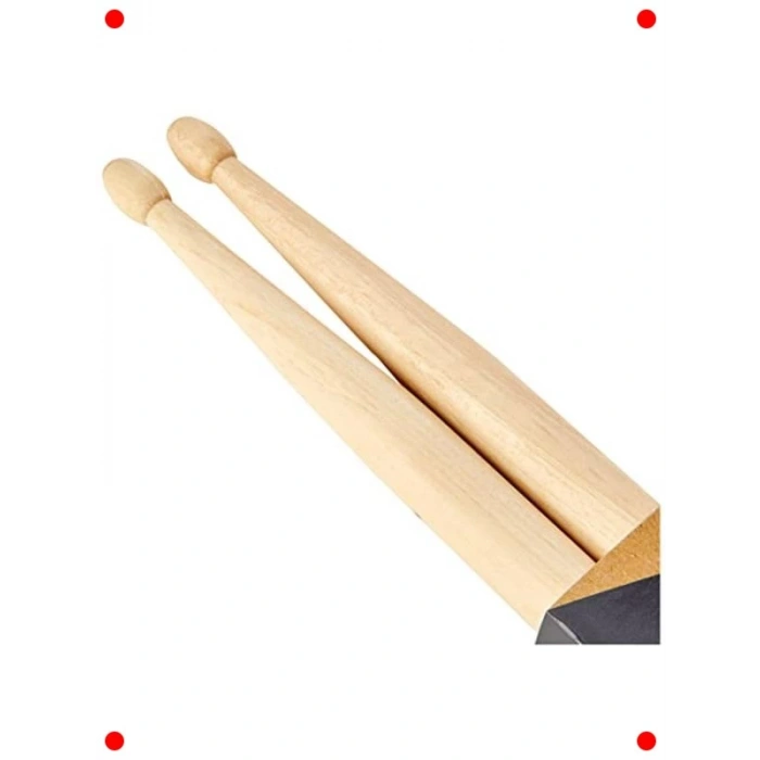 Profesyonel Hickory Davul Bageti Çifti