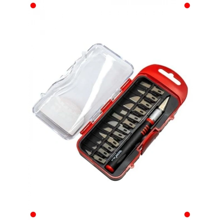 Profesyonel Hobi ve Maket Bıçağı Seti 15 Parça