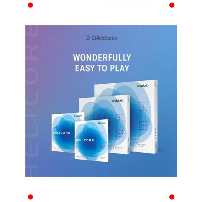 Profesyonel Keman Teli Seti - Çelik Çekirdek