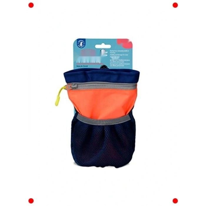 Profesyonel Köpek Eğitim ve Ödül Maması Çantası, Lacivert