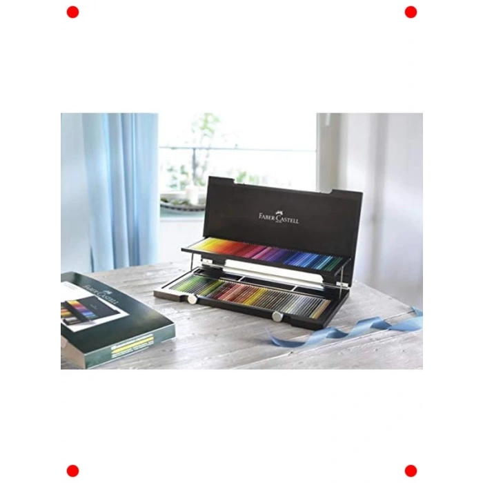 Profesyonel Kuru Boya Kalemi Seti Ahşap Kutu 120 Renk