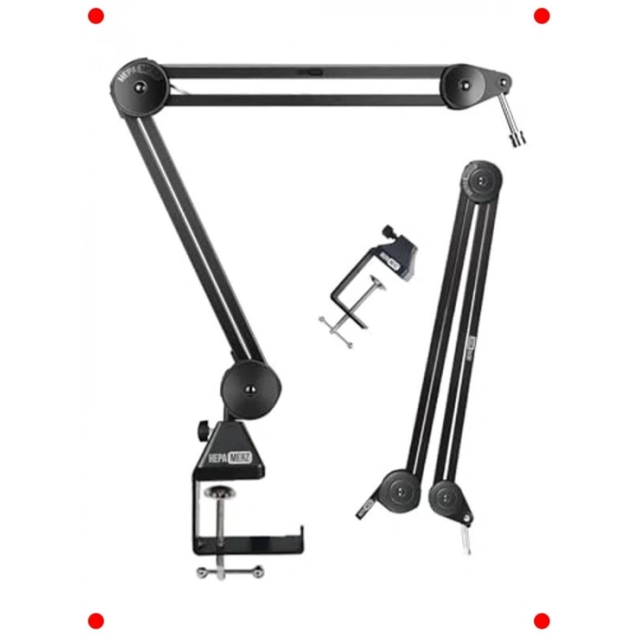 Profesyonel Masa Mikrofon Standı - Ağır Tabanlı