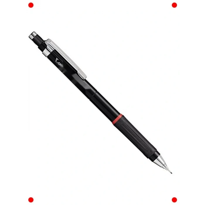 Profesyonel Mekanik Kurşun Kalem (0.7 mm, Siyah)