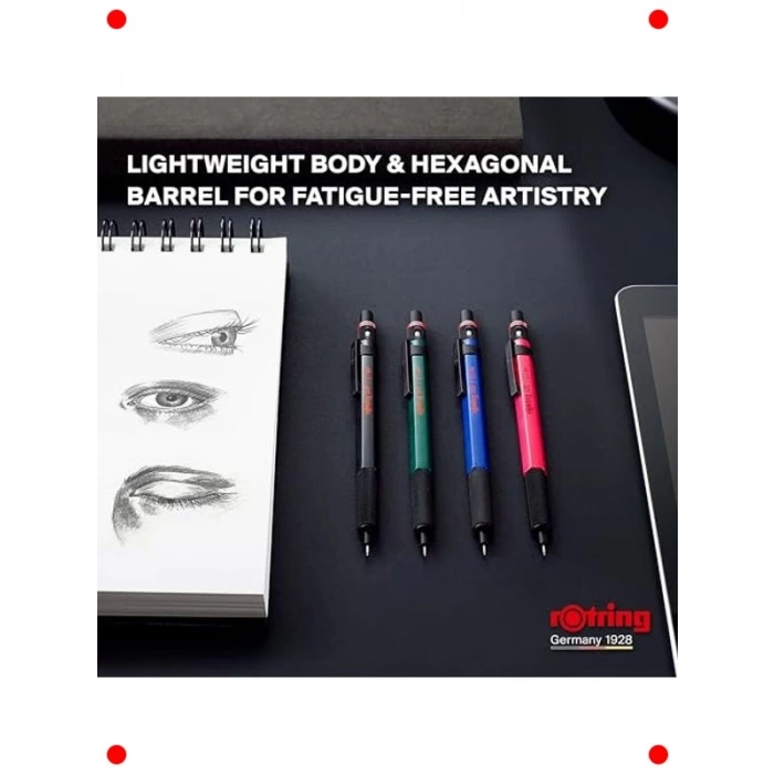 Profesyonel Mekanik Kurşun Kalem | 0.7mm Siyah