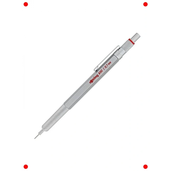 Profesyonel Mekanik Kurşun Kalem - Krom, 0.7 mm