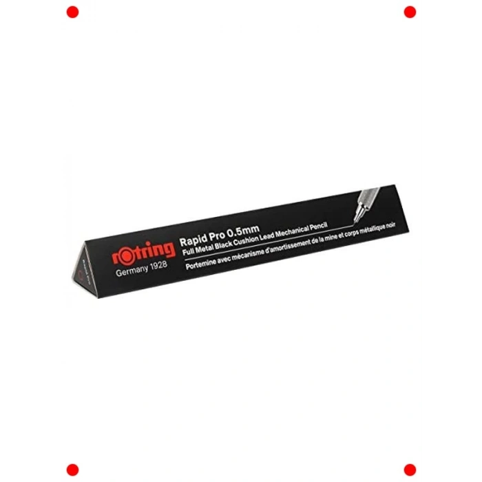 Profesyonel Mekanik Kurşun Kalem - Siyah 0.5 mm
