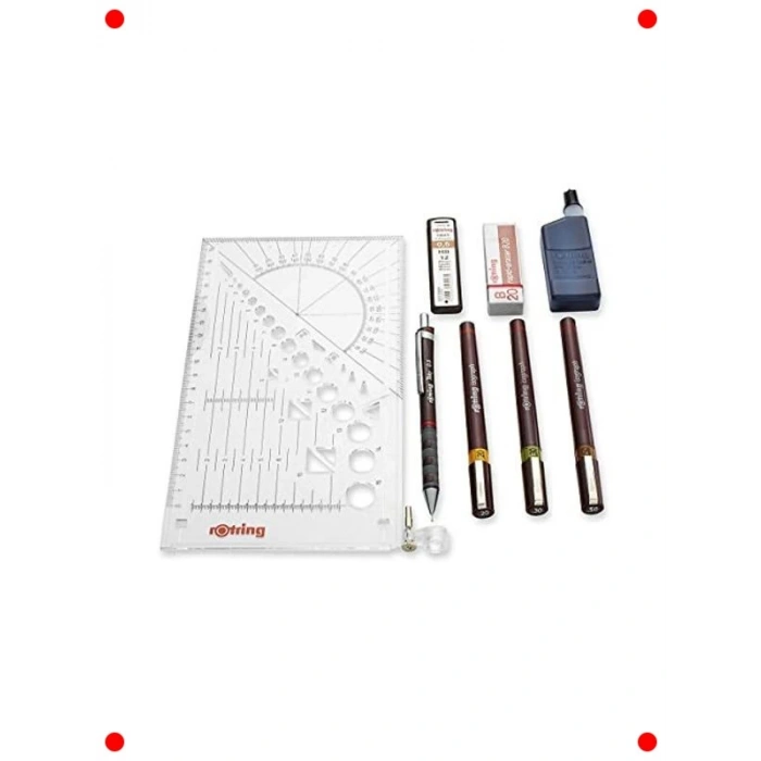 Profesyonel Teknik Çizim ve Taslak Kalem Seti
