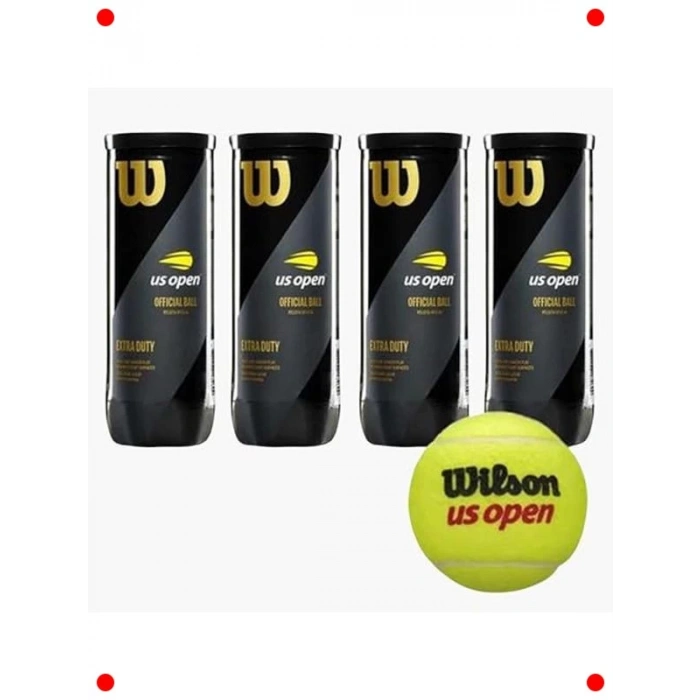 Profesyonel Tenis Topları - 4 Kutu Vakumlu Paket