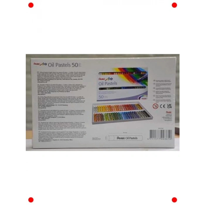 Profesyonel Yağlı Pastel Seti, 50 Canlı Renk