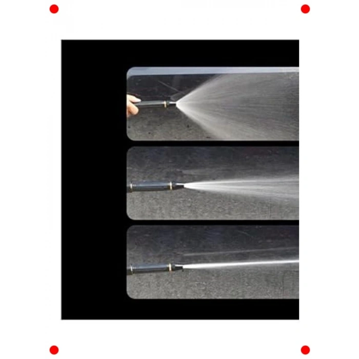 Profesyonel Yüksek Basınçlı Su Tabancası - 3 Mod Sulama