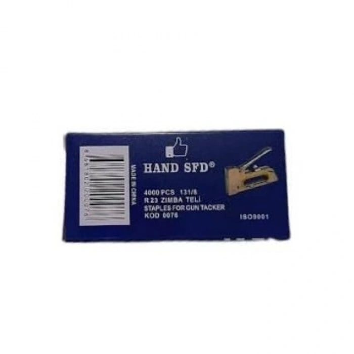 Profesyonel Zımba Teli, 13 1/8 R23, 4000 Adet Paket