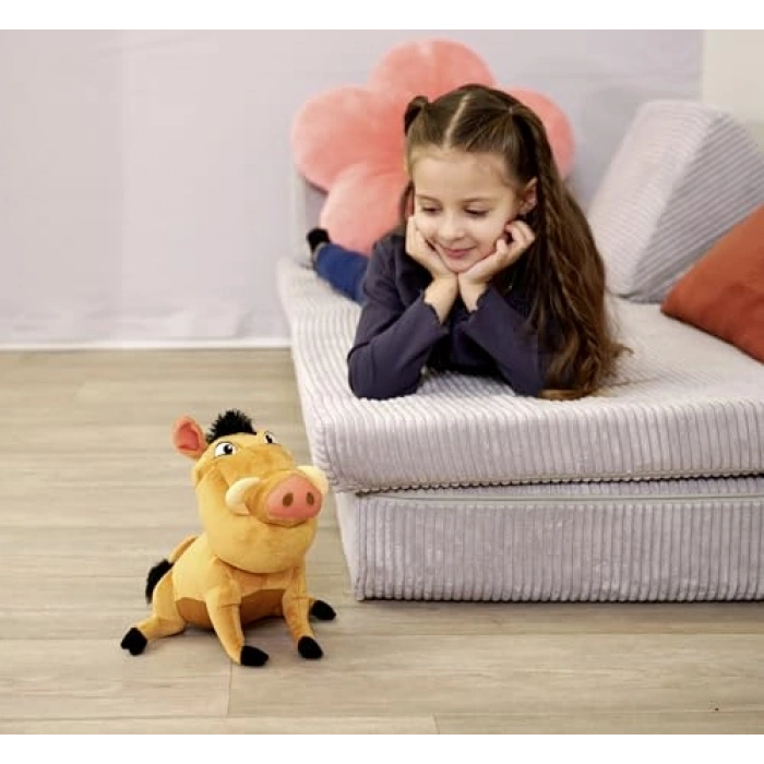 Pumbaa Peluş Figürü, dayanıklı kumaş, 25 cm özel tasarım