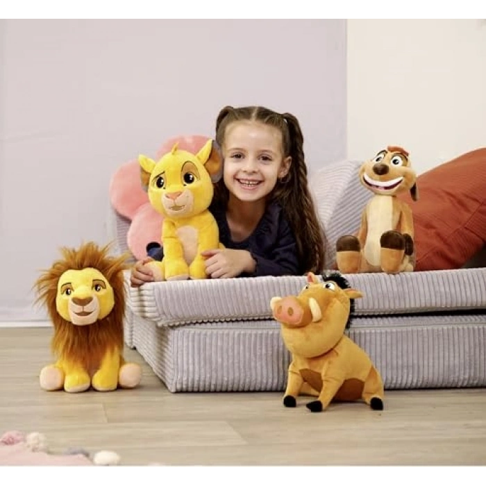 Pumbaa Peluş Figürü, dayanıklı kumaş, 25 cm özel tasarım