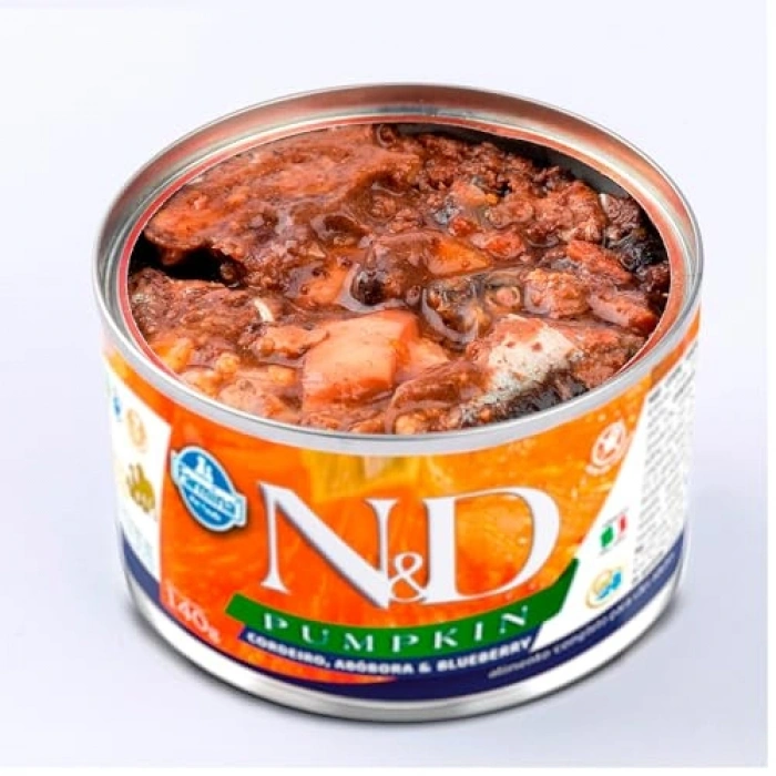 Pumpkin Konserve Kuzu & Yabanmersini ni