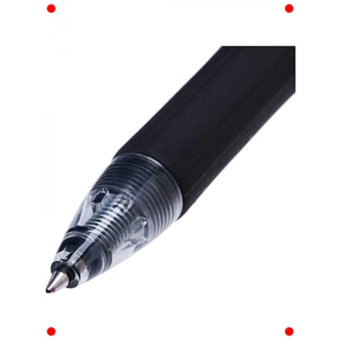 Pürüzsüz Jel Mürekkepli Kalem Seti – Siyah (3 Adet)