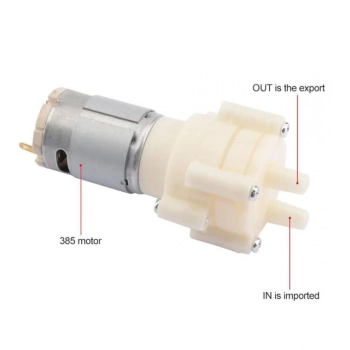 R385 Dc6-12V ni Akvaryum Su Pompası