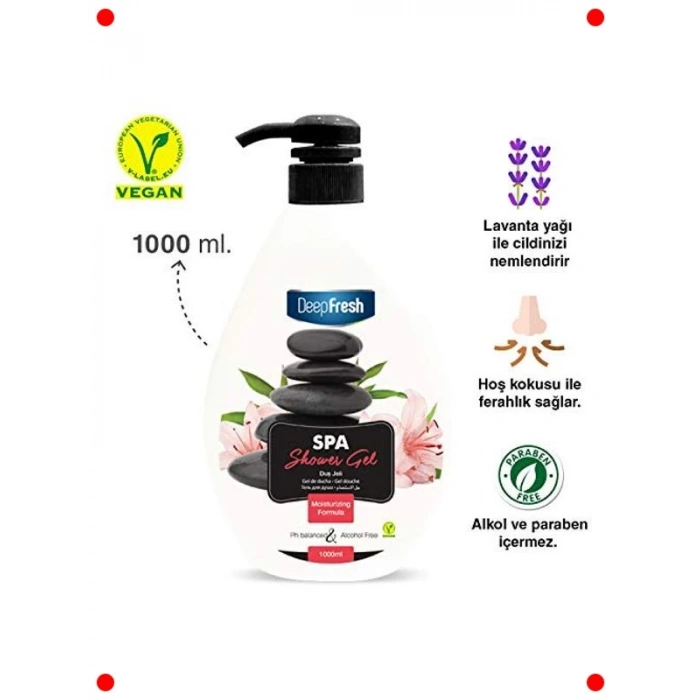 Rahatlatıcı Spa Etkili Duş Jeli 1 Litre