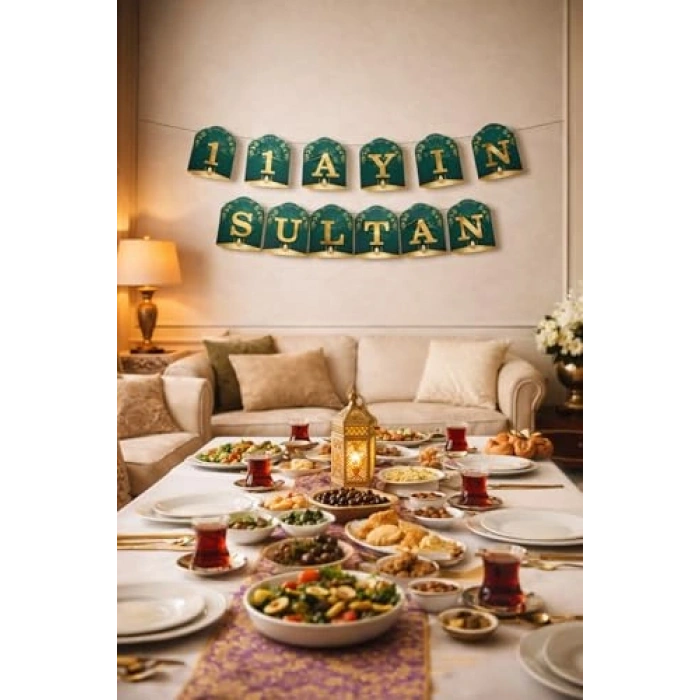 Ramazan Süsleri, İftar ve Sahur için Dekoratif Ürün