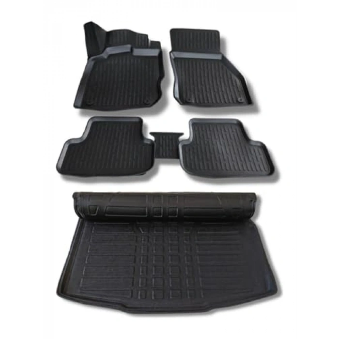 Renault Clio 4 için 3D Havuzlu Paspas 2012-2019