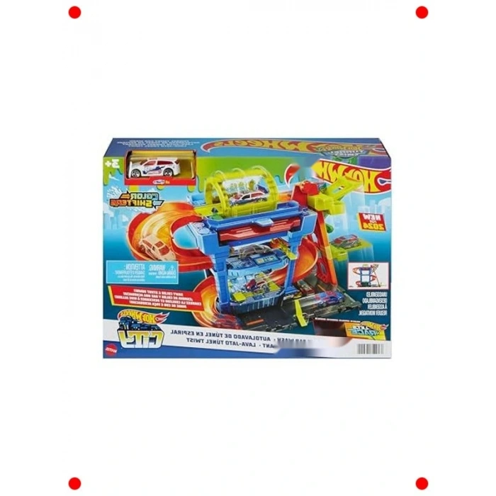 Renk Değiştiren Araçlı Oto Yıkama Oyun Seti