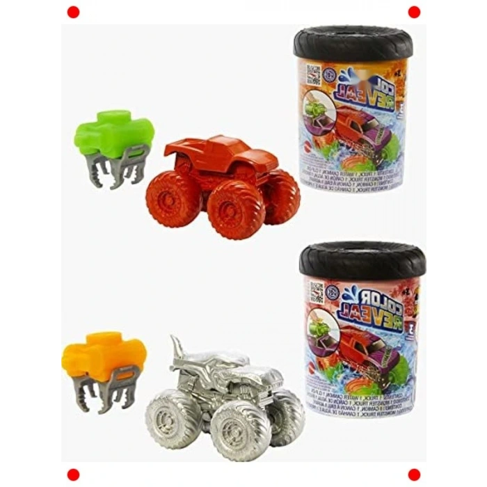 Renk Değiştiren Canavar Kamyonlar 2li Set